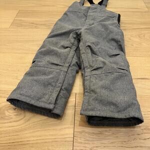 GAP Toddler Snow Bib Overalls Gray – Size 3T (Warmest)